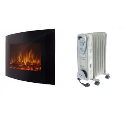 Камины, радиаторы маслянные