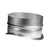 Врезка воротниковая из оцинкованной стали 0,5мм Ø 125/Ø 200 завод