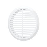 05ДП 1/4 бел Решетка вентиляционная ДП фланец Ø 45 переточная Ø 50 ЭРА