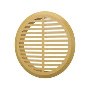 05ДП 1/4 беж Решетка вентиляционная ДП фланец Ø 45 переточная Ø 50 ЭРА