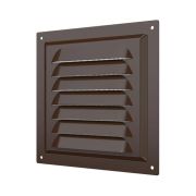 1515МЭ корич Решетка вентиляционная оцинкованная сталь сетка 150*150 ЭРА