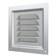 2525МЦ Решетка вентиляционная оцинкованная сталь сетка 250*250 ЭРА