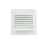 Решетка вентиляционная металлическая 100*100 белая
