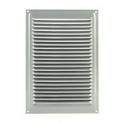 Решетка вентиляционная металлическая 170*240 металлик серый