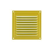 Решетка вентиляционная металлическая 200*200 золото