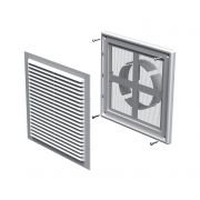 Решетка вентиляционная МВ 150 ВДс  с рамкой и изм диаметром ЗЕРН