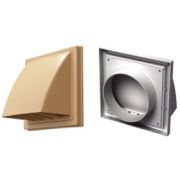 Решетка вентиляционная МВ 102 ВК бежевая ЗЕРН