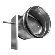 Заслонка воздушная под привод STDE Ø 250