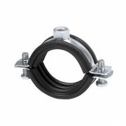 Хомут металлический с гайкой 1/2 (20-24)