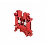 Клемма винтовая проходная 2,5мм2 MTU 2,5 RD красная