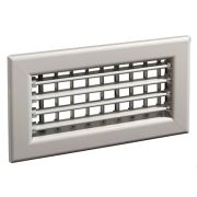 Решетка вентиляционная металлическая RAL 9016 РВ-2 100*200-3