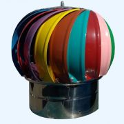 Турбодефлектор крышный из оцинкованной стали ТД Ø 100 цвет