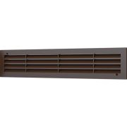 4409ДП корич Решетка вентиляционная переточная 450*91 ЭРА